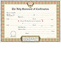 Certificate Confirmation Pad of 50 1045