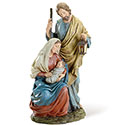 Statue of the Holy Family Resin-stone 11365