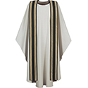Chasuble & Stole Grey 3190