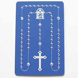Rosary Card 43822