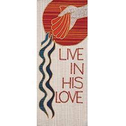 Tapestry &quot;Live in His Love&quot; 4490