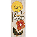 Tapestry "Go in Peace" 4491