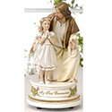 First Communion Musical Figurine Girl 62309
