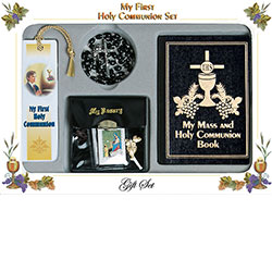 Communion Mass Book Set Black 6501/5V/GB