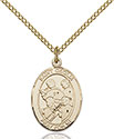 14kt Gold Filled St. Cecilia Marching Band Pendant 8179