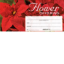 Offering Envelope Christmas Flower 8269