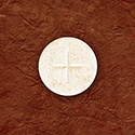 Altar Bread 1-1/8" Diameter with Cross CA-3