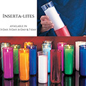 Inserta•lite® 3, 5, 6, & 7-Day Plastic Candles