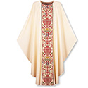 Chasuble Dupion with Regina Orphery 2749