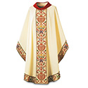 Chasuble Regina with Banding &amp; Velvet Collar 2751-4