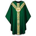 Chasuble Regina with Hand Embroidered Emblem 3170