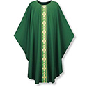 Chasuble Dupion Orphrey Cross Motif 3260
