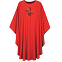 Chasuble Pius Red 3263
