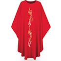 Chasuble Dupion Red 3276