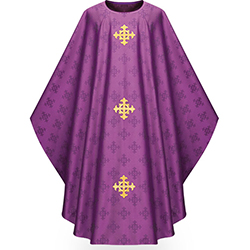 Chasuble Adornes Purple 3978