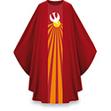 Holy Spirit Dove Chasuble Red Pius 5115