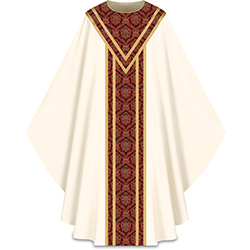 Chasuble White 5308