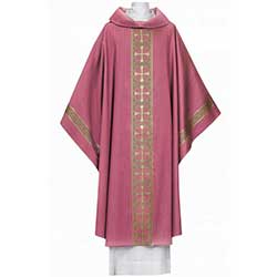 Chasuble Rose AH&#45;1371