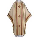 Chasuble Baltimore White&#47;Red 4126