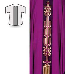 Dalmatic Tree of Life Purple SF&#46;240