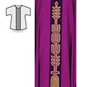 Dalmatic Tree of Life Purple SF.240