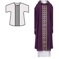 Dalmatic Purple&#47;Gold AH&#45;1371