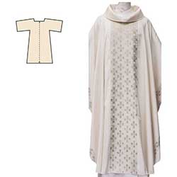 Dalmatic White AH&#45;1810