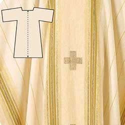 Dalmatic Baltimore White&#47;Yellow 4126