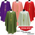Chasuble Special Promotion Set of 5 1205