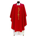 Chasuble Chi Rho Red 1205