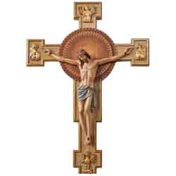 Crucifix Four Evangelists Cross Lindenwood 120/1