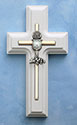 White Chalice Cross - 77396