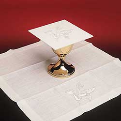 European Mass Linens Eucharist Symbols 2194