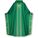 Monastic Chasuble Celtic Green 2-3858