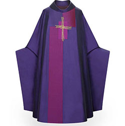 Chasuble Piano Purple 90102