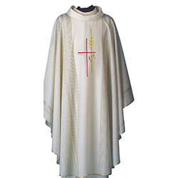 Chasuble White Linea 216