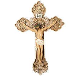 Wall Crucifix 10&quot; 24002