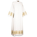 Alb Coat Style 29 White Gold Terra Fabric