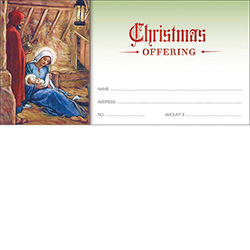 Offering Envelope Christmas 2914