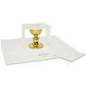 European Mass Linens Embroidered Cross 2195