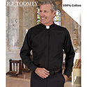 Clergy Shirt Long Sleeve 100% Cotton