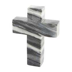 Marble 6&#34; Cross 40030166G