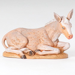 Fontanini&#174; 12&quot; Seated Donkey 52933