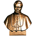 St. Pius X Bust Fiberglass Bronze 582/A