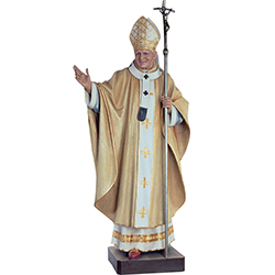 St&#46; John Paul II 15&quot; Wood 600&#47;129