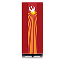 Holy Spirit Dove Lectern Hanging Red Pius 62-5115