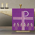 Altar Cover Pascal Purple 2174