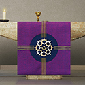 Altar Cover Omega Purple 2542