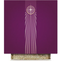Advent Star Altar Cover Purple Pius 64-5120