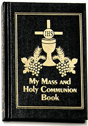 My Mass and Holy Communion Book Black 6501